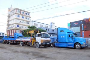 thue xe van chuyen, thue xe van chuyen ha noi, thue xe container, Thuê xe container tại cảng