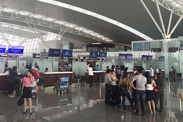 vận tải hàng không sân bay Nội Bài