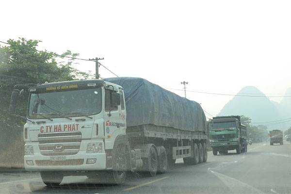 xe tải cho thuê chạy quá tải